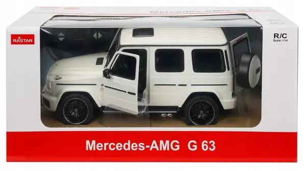 Masina cu telecomanda - Mercedes-Benz G63, Alb | Rastar