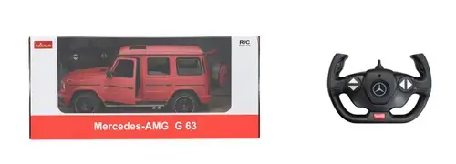 Masina cu telecomanda Mercedes-benz G63, Scara 1 La 14 (Rosu)
