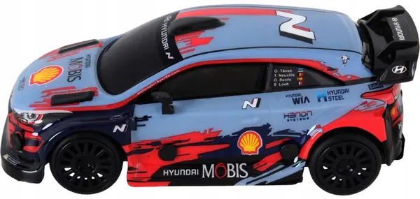 Mașină cu telecomandă Mondo Motors - Hyundai I20 Wrc, 1:28