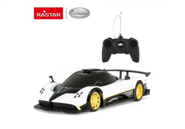 Masina cu Telecomanda Pagani Zonda R Alb, Scara 1:24