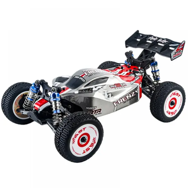 Masina cu telecomanda profesionala pentru curse, Hoshi N517C 4WD, de mare viteza 70km/h, scara 1:12, 2.4G, acumulator 11.1V 2200 mAh 3S 35C, autonomie 20 min, motor fara perii