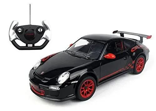 Masina cu telecomanda Rastar Porsche GT3 1:14, Negru