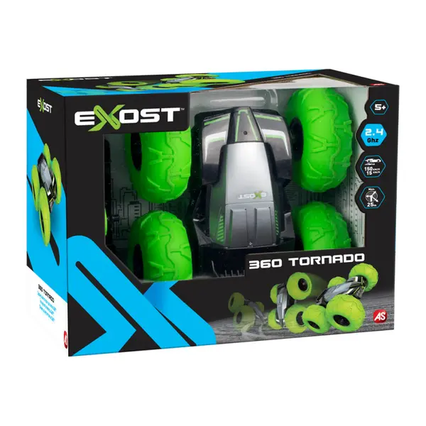 Masina cu telecomanda - Tornado Color, Verde | Exost