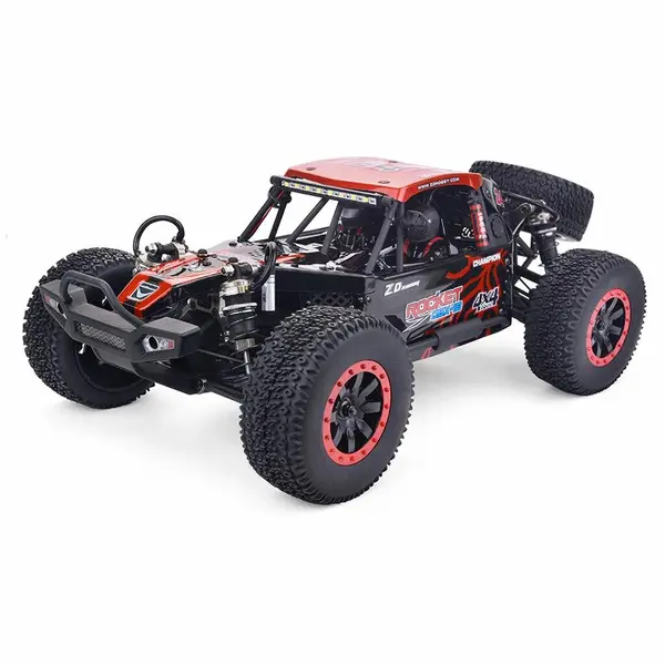 Masina cu telecomanda, ZD Racing DBX-10 4WD, scara 1:10, 2.4G, viteza maxima 55km/h+, acumulator 7.2V 2000 mAh LiPo, autonomie 15-20 min, rosu