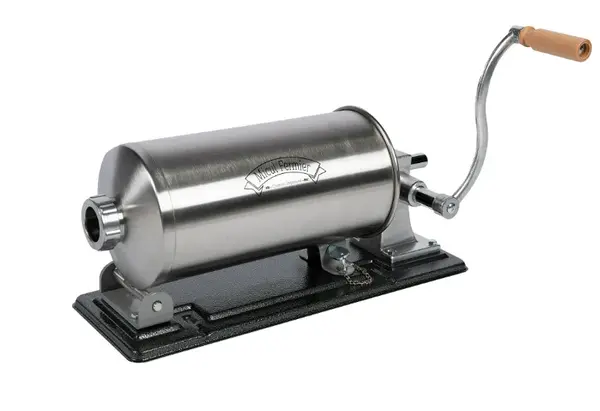 Masina de carnati 4kg ORIZONTAL 5 palnii Aluminiu
