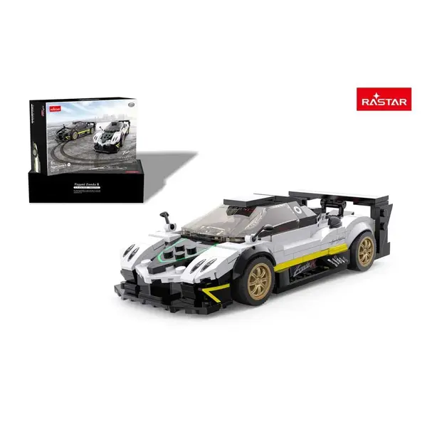 Masina de construit Rastar Pagani Zonda R 1:28 Alb