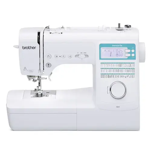 Masina de cusut Brother Innov-is A65, 60 modele de cusaturi, 6 modele de butoniera, Ecran LCD, Iluminare LED (Alb)