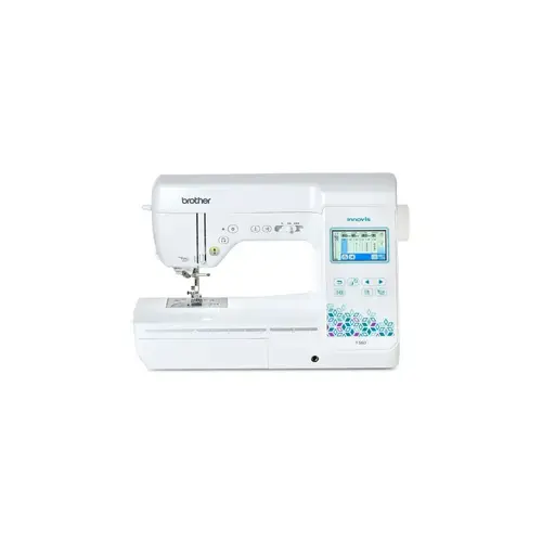 Masina de cusut Brother Innov-is F560, 241 cusaturi, 5 fonturi, 10 tipuri butoniera, Ecran LCD 3.7inch, Wi-Fi, Iluminare LED (Alb)