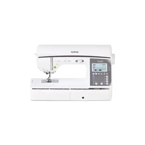 Masina de cusut Brother Innov-is NV1150, 140 tipuri de cusaturi, Ecran LCD intuitiv, Control electronic viteza (Alb)