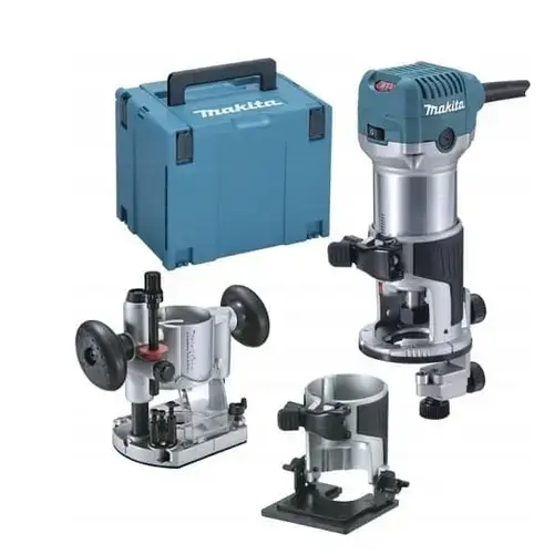 Masina de frezat multifunctionala Makita RT0702CX2J, 710W, 10.000 - 34.000 rpm, 0 - 40mm