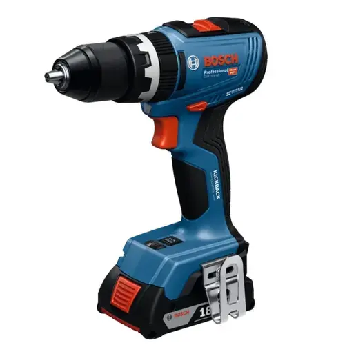 Masina de gaurit si insurubat (bormasina) cu impact pe acumulator Bosch Professional GSB 18V-65, 06019N3300, 18V, 550/2100 RPM, 27.000 percutii/min, Kickback control, motor fara perii/brushless, 65/31 Nm, fara acumulator/incarcator, cutie de carton