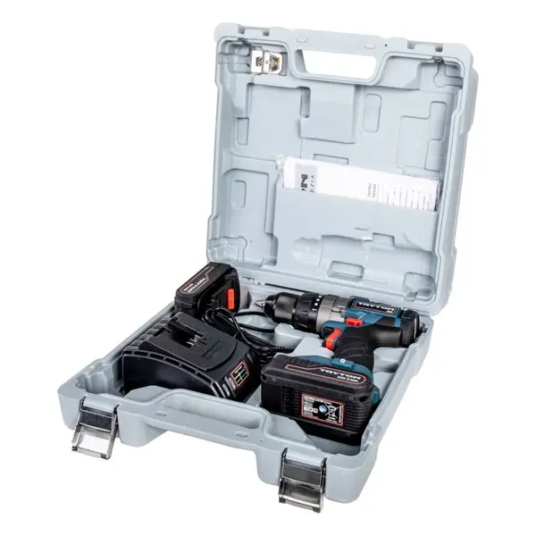 Masina de insurubat cu acumulator TRYTON TBLV202, Li-Ion 20V, 2 acumulatori 2.0Ah, cuplu 50Nm, 2 viteze, cod produs TBLV202