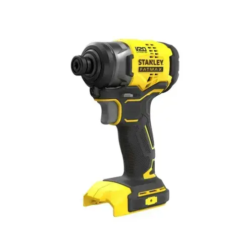 Masina de insurubat cu impact Stanley SFMCF810B-XJ, 170Nm, Hex 1/4inch, 18V, fara acumulator si incarcator (Galben/Negru)
