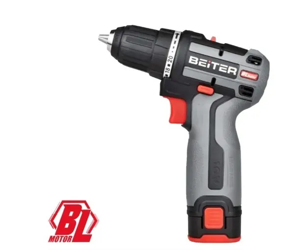 Masina de insurubat si gaurit cu acumulatori - max. 20mm, 2.0Ah - Beiter BT438-16V