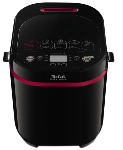 Maşină de pâine Tefal - PF220838, 650W, 17 programe, neagră