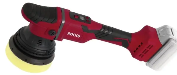 Masina de polish cu acumulator, taler 125mm, viteza max 5000 rot/min, orbita de 15mm, fara acumulator sau incarcator, ROOKS