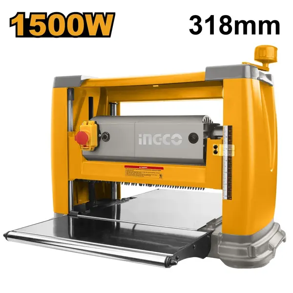 Masina de Rindeluit 1500W INGCO TP15003 318mm 9000rpm Rindea Electrica Lemn Grosime 5-153mm Profesionala