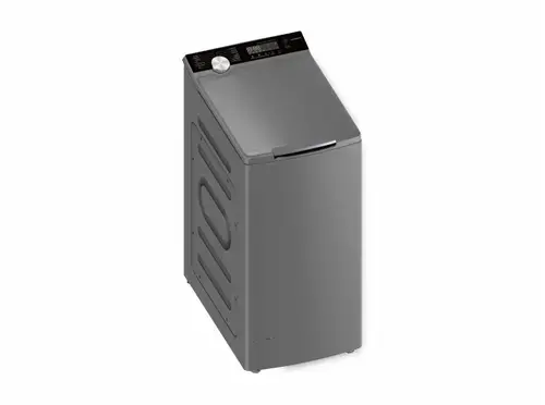 Masina de spalat cu incarcare verticala HEINNER HWM-TL8013IVKSA++, 8 kg, 1300 rpm, CLasa A, Motor inverter, 15 programe (Argintiu)