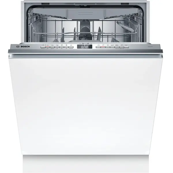 Masina de spalat incorporabila Bosch SMV4HVX12E, 14 seturi, 6 programe, Clasa C, 60 cm, Sistem Rackmatic triplu, Sistem AquaStop, Home Connect