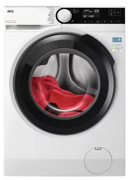 Masina de spalat rufe AEG SERIA 7000 Ecoline LFR73944FCE, 9 kg, 1400 rpm, Clasa A (A-20%), Wi-Fi, Tehnologie ProSense + ProSteam, motor EcoInverter cu magnet permanent (Alb)