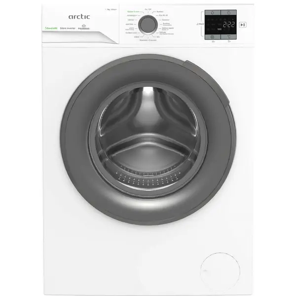 Masina de spalat rufe Arctic APLM1WFSU17210WG, 7 kg, 1200 RPM, SaveInAll, Alb, Clasa A