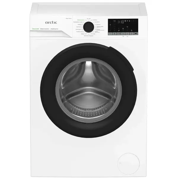 Masina de spalat rufe Arctic APLM2WFSU27411W, 7 kg, Improspatare cu abur, 1400 rpm, Motor Silent Inverter, ExtraSteam, IronExpress, Recycled Tub, Add-In, Alb, Clasa A