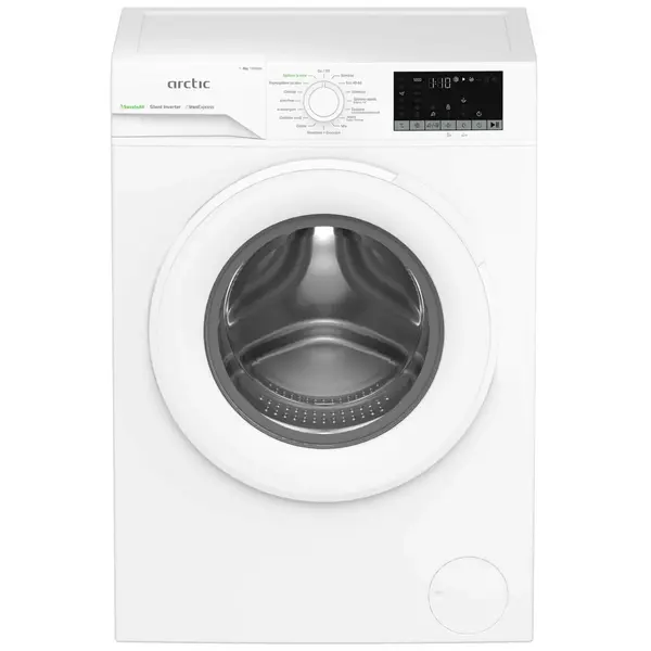 Masina de spalat rufe Arctic APLM2WFSU28211W, 1200 RPM, 8 kg, IronExpress, Improspatare cu abur, Alb, Clasa A