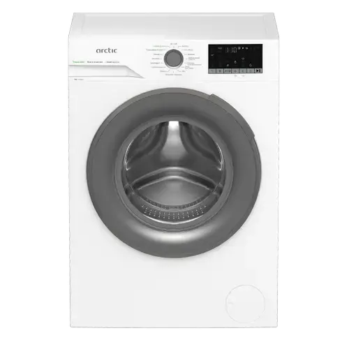 Masina de spalat rufe Arctic APLM2WFSU28411W, 8 Kg, 1400 RPM, Clasa A, Motor Silent Inverter, ExtraSteam, IronExpress, Recycled Tub, Fast/Intensive, Steam, WaterMode, Child Lock, Add-In (Alb)