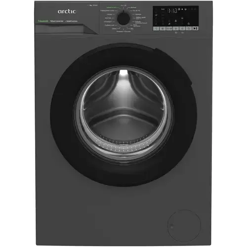 Masina de spalat rufe Arctic APLM2WFSU29412A, 9 Kg, 1400 RPM,Clasa A, Motor Silent Inverter, ExtraSteam, IronExpress, Recycled Tub, Fast/Intensive, Steam, WaterMode, Child Lock, Add-In (Antracit)