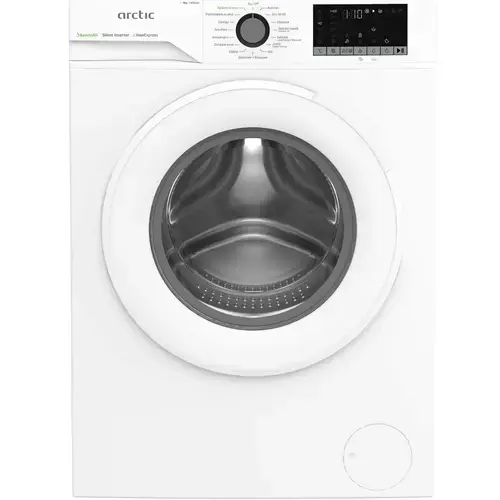 Masina de spalat rufe Arctic APLM2WFSU29412W, 9 kg, 1400 RPM, Clasa A, Motor Silent Inverter, ExtraSteam, IronExpress, Fast/Intensive, Steam, WaterMode, Child Lock, Add-In (Alb)