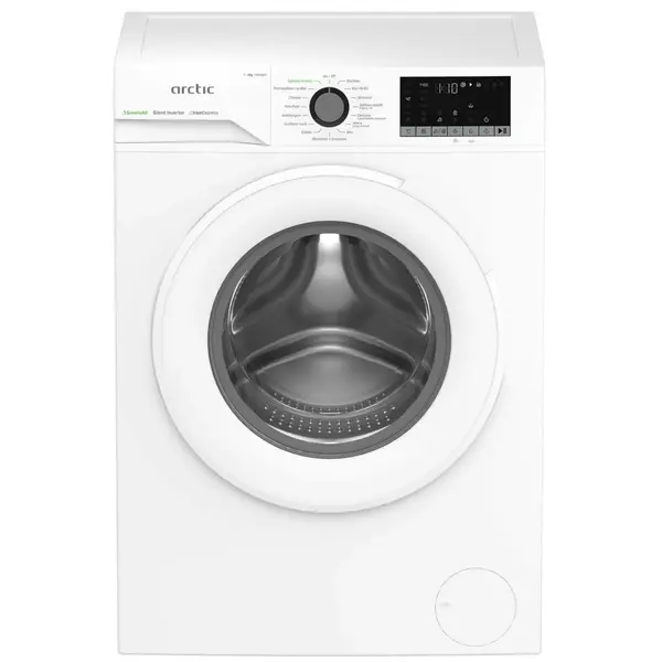 Masina de spalat rufe Arctic APLM2WFSU29412W, 9 kg, 1400 RPM, Motor Silent Inverter, ExtraSteam, IronExpress, Add-In, Alb, Clasa A