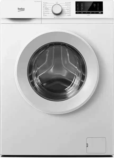 Masina de spalat rufe Beko B1WFK2604WEE, 6 Kg, 1000 rpm, 15 programe, AquaWave, Display digital, Slim (Alb)