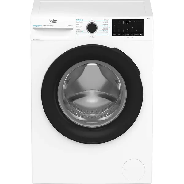 Masina de spalat rufe Beko BM3WFSU49415WB, 9 kg, 1400 RPM, ColdWash, SteamCure, ProSmart Inverter, Alb, Clasa A