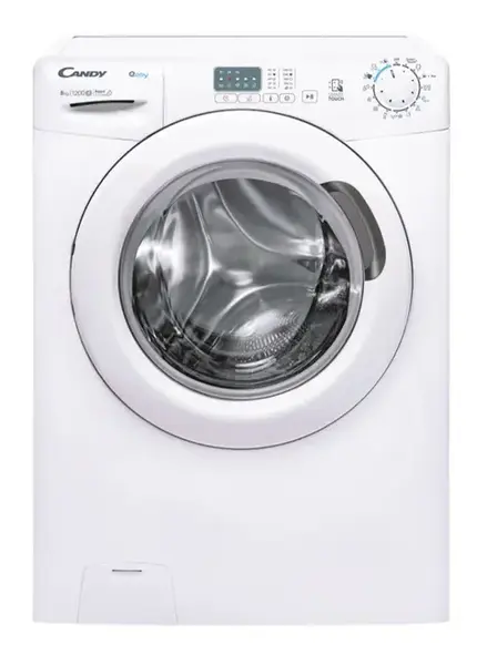 Masina de spalat rufe Candy EY 1281DE/1-S, Clasa D, Capacitate 8 Kg, 1200 rpm, Smart Touch, NFC (Alb)