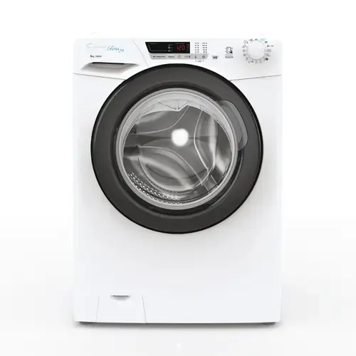 Masina de spalat rufe Candy HCU1282DB/1-S, 8 kg, 1200 RPM, 16 Programe, Kilo Detector, Clasa D (Alb)