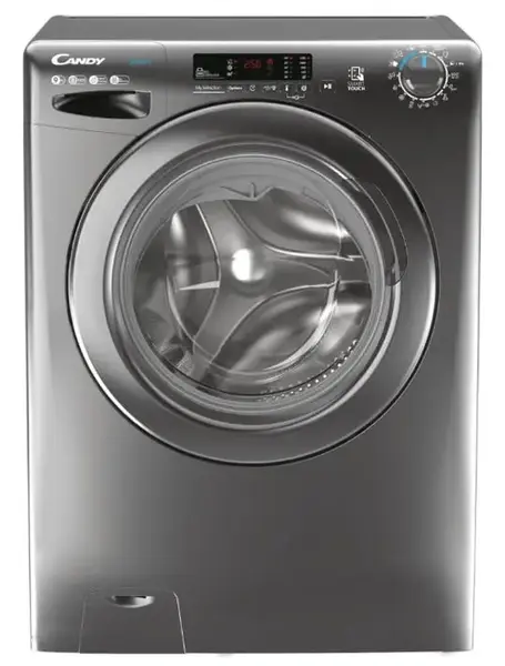 Masina de spalat rufe Candy Smart CS 1292DWRR4/1-S, 1200 RPM, 9 kg, 16 programe de spalare, Functia Easy Iron, Clasa B (Antracit)