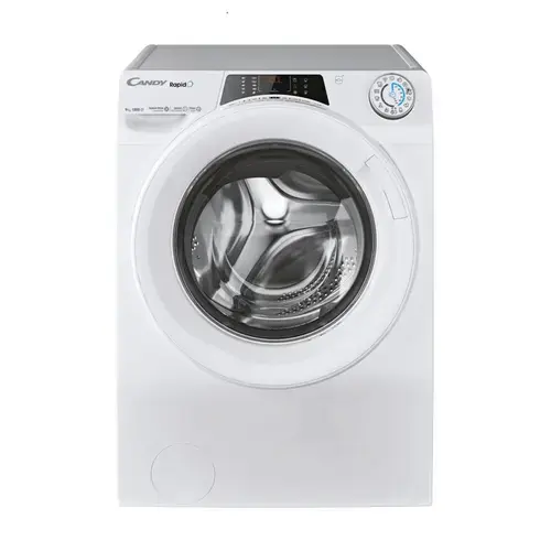 Masina de spalat rufe cu incarcare frontala Candy RapidÓ RO 1294DWMT/1-S, 9 kg, 1200 RPM, Clasa A, 16 Programe (Alb)
