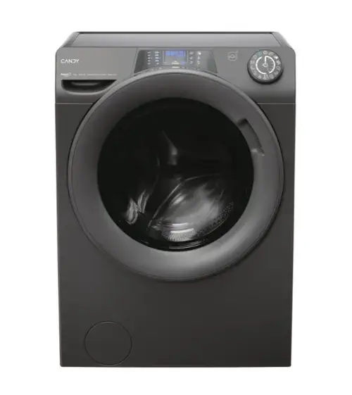 Masina de spalat rufe cu incarcare frontala Candy RP 696BWMRR/1-S, 9 kg, 1600 rpm, Clasa energetica A, 60 cm (Antracit)