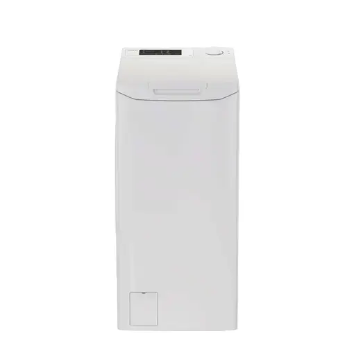 Masina de spalat rufe cu incarcare verticala Candy TCA273D2-S, 7 kg, 1200 RPM, Display 3D, Wi-Fi, Mix Power Systems, Gentle Touch Opening, Clasa D (Alb)