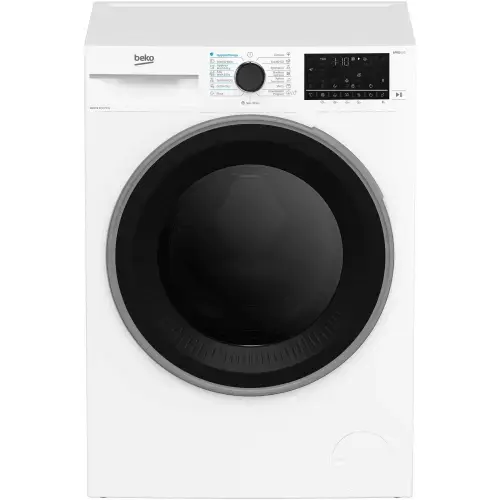 Masina de spalat rufe cu uscator Beko B5DFT59442W, Spalare 9 kg, Uscare 6 kg, 1400 RPM, Clasa energetica A/D, HygieneTherapy, SteamCure, HomeWhiz, ProSmart Inverter Motor, AddXtra (Alb)