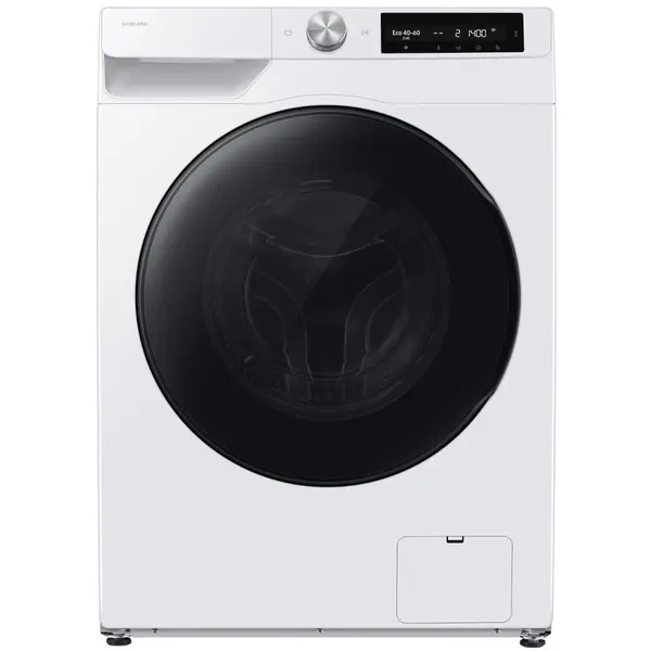 Masina de spalat rufe cu uscator Samsung WD10HG6U94BEU4, 10/6 kg, 1400 RPM, Clasa A/D, AI Control, WiFi, Alb