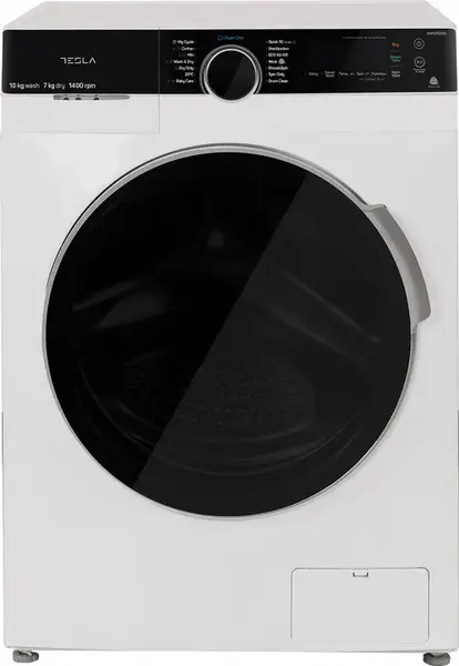Masina de spalat rufe cu uscator Tesla WW107591M, 10/7kg, Motor BLDC Inverter, Smart delay, LED (Alb)