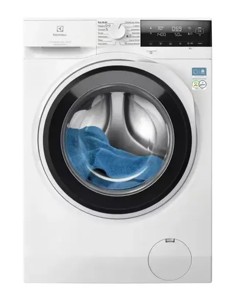Masina de spalat rufe Electrolux SteamCare700 EW7F3494FQE, 9 kg, 1400 rpm, Clasa energie A-20%, Wi-Fi, motor Inverter cu MagnetPermanent, Display LED, Sistem SteamCare + SensiCare (Alb)