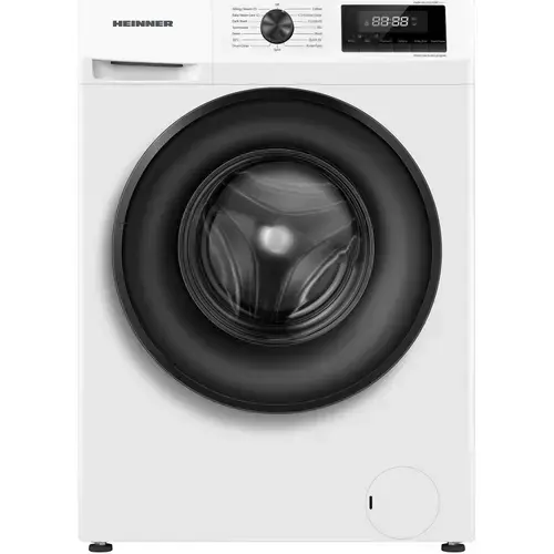 Masina de spalat rufe Heinner HWM-H6010IVSMC+++, 6 kg, 1000 rpm, Motor Inverter, Display digital,blocare acces copii (Alb)