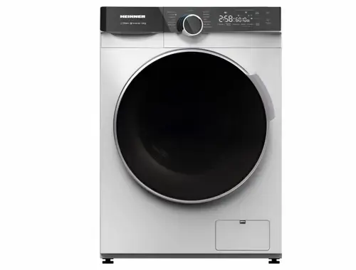 Masina de spalat rufe HEINNER HWM-M1014IVKA+++, 10 kg, 1400 rpm, Clasa A, Inverter, 14 programe, Control Touch, Speed Wash, Steam (Alb)
