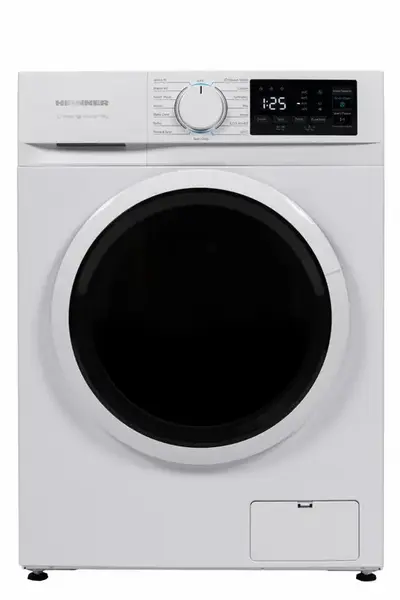 Masina de spalat rufe HEINNER HWM-M1014IVNA++, 10 kg, 1400 rpm, Clasa A, 15 programe, Motor Inverter, Diislay Digital, Tehnologie Steam (Alb)