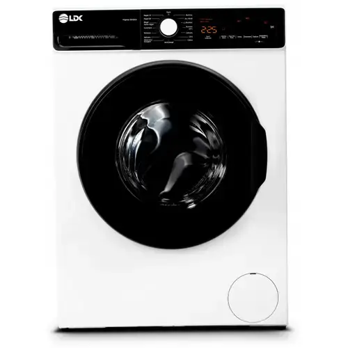 Masina de spalat rufe LDK Higeea 914 DIA, 9 Kg, 1400 rpm, Clasa A, Anti-Alergic, Selectare nivel murdarie, Selectare tip pata, Prespalare, Amanare pornire, Calcare usoara (Alb)