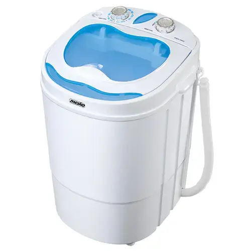 Masina de spalat rufe portabila Mesko MS 8053, 3 Kg Spalare, 1kg Stoarcere, 400 W (Alb)