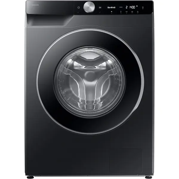 Masina de spalat rufe Samsung WW11DG6B85LBU4, 1400 RPM, 11 kg, 24 programe, AI Ecobubble, Hygiene Steam, Super Speed 39 min, AI Control, Negru, Clasa A