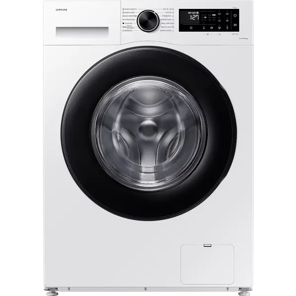 Masina de spalat rufe Samsung WW80CGC04DAELE, 1400 RPM, 8 Kg, AI Energy, Wifi SmartThings, Eco Bubble, Clasa A, Alb